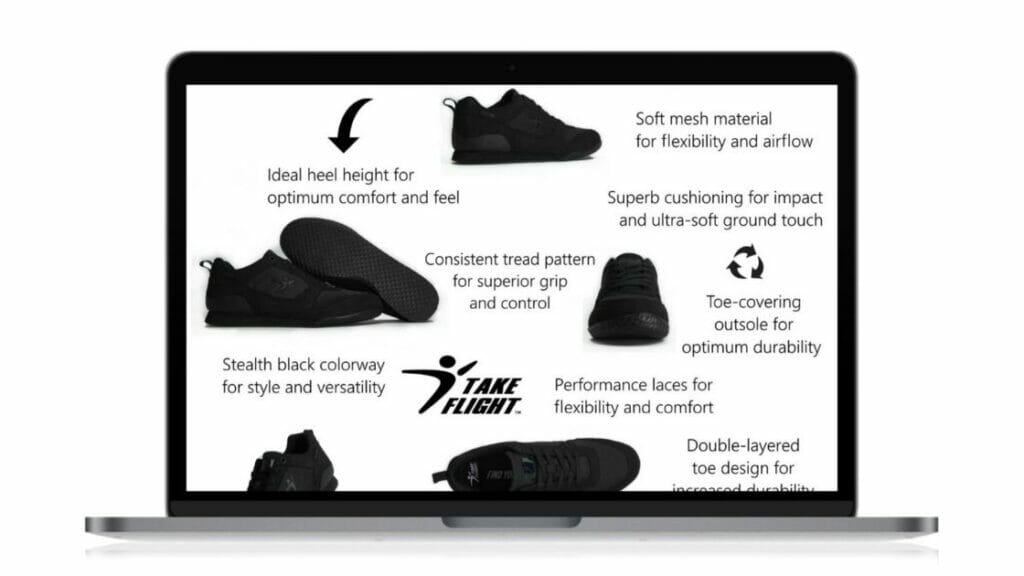 Ultra Features Of Take flight Shoes