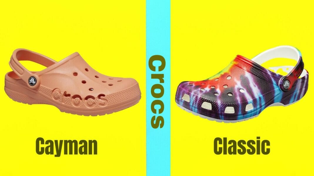 Crocs Cayman vs Classic